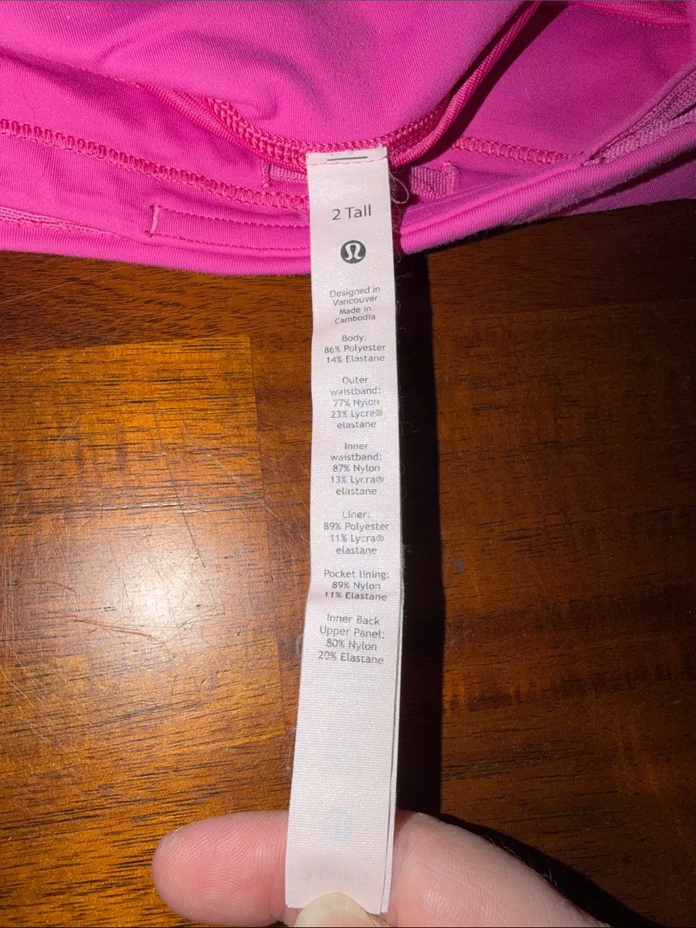 Lululemon Speed Up Shorts Tall size 4. Inseam 4 inches. LW7AVRT Pink Highlight